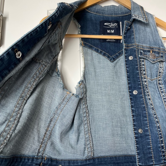 Denim Vest by Silver Jeans Co. - Picture 6 of 6